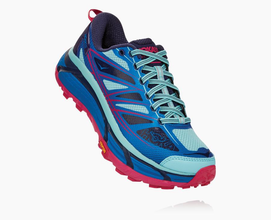 Chaussure Trail Hoka One One Mafate Speed 2 Femme - Bleu Marine - LXR-915472